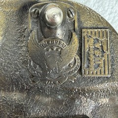 Vintage 1984 The Great American Buckle Co Statue of Liberty Belt Buckle USA 1604