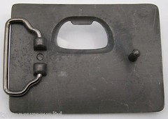 BELT BUCKLES « Got Beer? » Bottle Opener Antiqued Silver Rectangle Western NWOT!