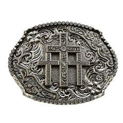 Cowboy Relief Belt Buckle Metal Belt Buckle for DIY Waist Belt Replacements