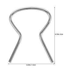 50 Pcs Door Rocker Manual Window Crank Handle Metal Retaining