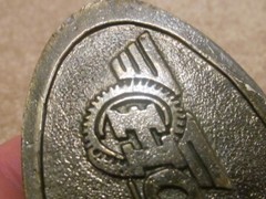 Vintage 70&rsquo;s Honda Dirt Bike Men&rsquo;s Belt Buckle