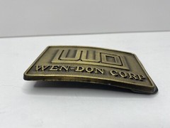 Vintage WEN-DON CORP 3D Belt Buckle 3-1/4&Prime; x 2-1/8” Ray’s Specialty￼