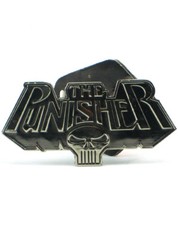 The Punisher Solid Chrome Metal Men&rsquo;s Belt Buckle Skull Marvel Comics Heroes New