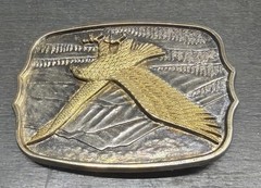 Flying Eagle Vintage Belt Buckle Numbered (160765) Mountains Western
