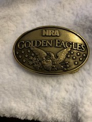 NRA Golden Eagles Limited Edition Belt Buckle