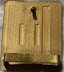 Vintage 1977 American Bowling Congress Belt Buckle Most Improved Average Award