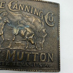 Belt Buckle Range Canning Co – Fort McKavett Texas Lewis Buckles