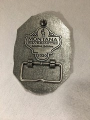 Pendleton Whisky Belt Buckle Let&rsquo;er Buck Whiskey Montana Silversmiths 2020 LE