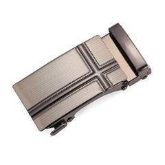 Classic Men’s Automatic Slide Buckle Rectangle Ratchet Belt Buckle Replacement