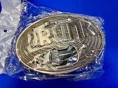 DRUNK NOS Funny Humor Novelty Belt Buckle with Bottle Opener