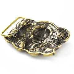 Belt buckle Spartan, Ancient Greece warrior military brass belt buckle