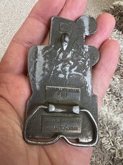 Vintage International Harvester « The New Number One » Belt Buckle Tractor