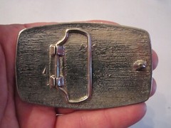 1982 WORLD&rsquo;S FAIR BELT BUCKLE – KNOXVILLE, TENNESEE – BOX GW 4