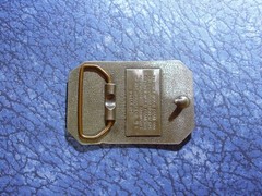 US Borax R T Z Mining Conference Boron, CA 1993 20 Mule Team Belt Buckle