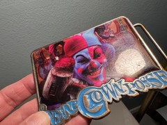 INSANE CLOWN POSSE ICP HORROR CORE Hip Hop RIDDLE BOX BELT BUCKLE Juggalo