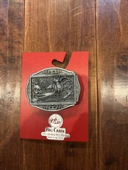Belt Buckle Vintage Elk Relief Brew City Collectibles Pewter Made In USA