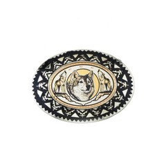 Western Belt Buckles Men Bear/Native/Deer/Wolf/Elk/Horse/Eagle/Train/WolfCowboy
