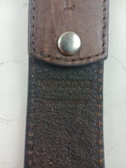 Nocona Silver Tone Western Cross Turquoise Inlay Rectangular Large Belt Buckle