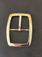 BELT BUCKLES 10993 2.5&Prime;X2&Prime; Gold Plated Made in Italy