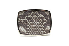 Snake Belt Buckle, Exotic Belt Buckle, ( 1.5 ») Removable Western Buckle