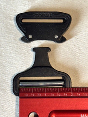 AustriAlpin Cobra 1.75&Prime; buckle ( FLAT BLACK ) STANDARD quick release