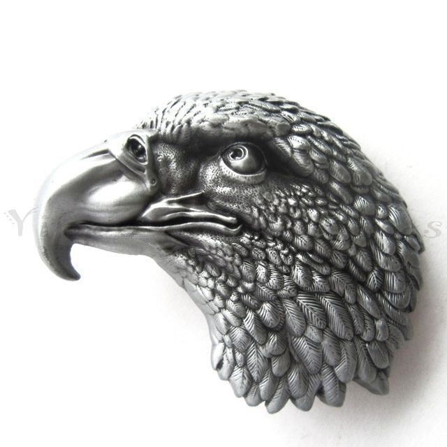 Eagle Head Metal Fashion Belt Buckle