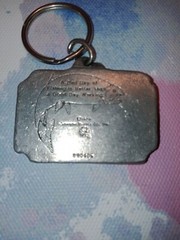 Vintage 1989 Siskiyou Buckle Co. A Bad Day Of Fishing Keychain