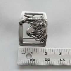 Elephant Silver Belt Buckle Men Women Wildlife Animal 925 Stamped By Jewels USA