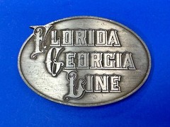 Florida Georgia Line Country Music Rock band 2013 Metal Concert Belt Buckle