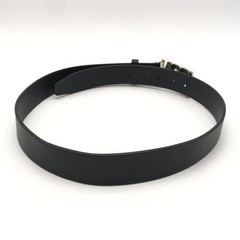 Used Dsquared2 Icon Buckle Belt 85 Black Silver Dsquared 10 240010515092