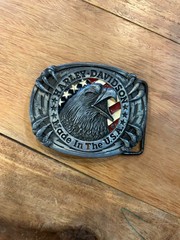 Vintage Harley Davidson Eagles Claw Raintree Belt Buckle