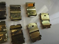 11 Uniform Belt Buckles some New