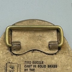 Vintage 1977 Wells Fargo Agent 125th Anniversary Solid Brass Belt Buckle PP 146