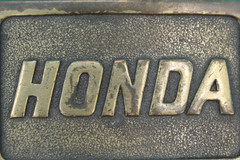 VTG 70s/80s Honda Motorcycles Brass Colored Belt Buckle