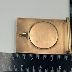 Vintage Liberty Bell Bicentennial 1776-1976 Brass Tone Belt Buckle Americana