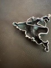 Rosemarys Billy Goat Monsters Belt Buckle 2006