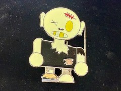 Zombie Boy Walking Dead Cartoon Style Enameled Cosplay New Belt Buckle