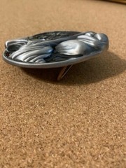 Pink Floyd Belt Buckle 3-D Black Enameling Solid Metal