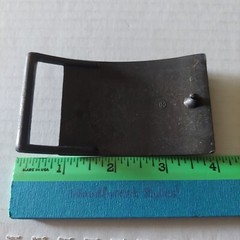 BELT BUCKLE Levi Strauss & Co. Blue Jeans Original Riveted Rectangle Vintage