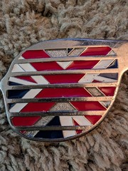 British Flag Sunglasses Belt Buckle, Union Jack Sunglasses Belt Buckle