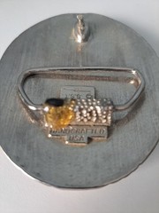 Real Rattlesnake Insert Belt Buckle SSI Made in USA