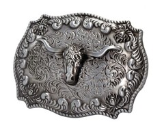 Religion Cross Cowboy Kneeling Prayer And Horse Design Belt Buckle