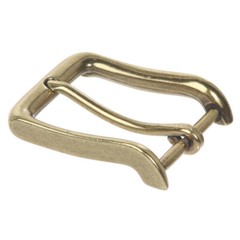 1 3/8&Prime; (33 mm) Nickel Free Single Prong Rectangular Belt Buckle