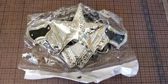 187 Inc — Belt Buckle — Twin Guns, Star — with hidden bottle opener –New