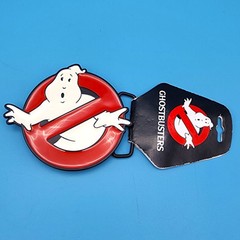 Ghostbusters Movie 2009 Enamel Belt Buckle Columbia Pictures Afraid of No Ghost