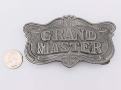 Ampex Grandmaster Recording Tape Music Recording Studio Rare Vintage Belt Buckle