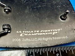 Ultimate Fighting Championship Mixed Martial Arts Promotion Belt Buckle – Zuppa