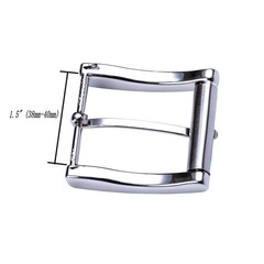 1.5&Prime; (38mm-40mm) Belt Buckle Roller Single Prong Heavy Duty Belt Buckle