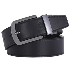 1.5&Prime; (38mm) Reversible Belt Buckle Replacement Belt Buckle Heavy Duty Gun Black