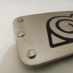 Naruto Uzumaki Belt Chrome buckle 2002 Masashi Kishimoto
